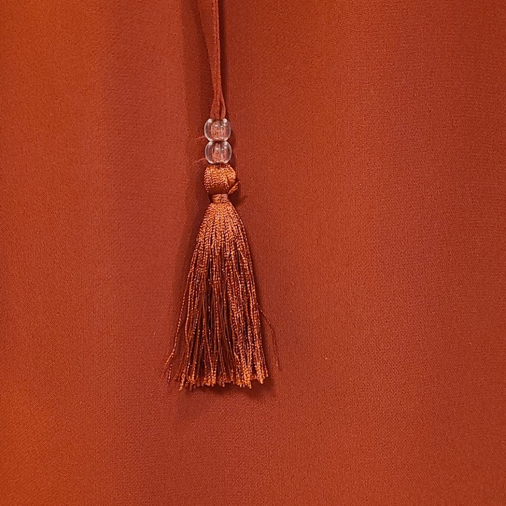 Draper's and Damon's M Rust Boho blouse - Picture 3 of 5